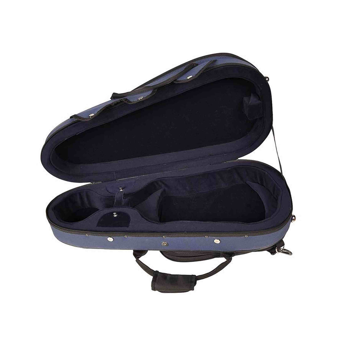Leonardo VC-1744-BU Travel Series vioolkoffer 4/4 blauw