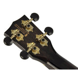 Mahalo MH2TBK Hano Series Concert Ukulele Transparant Zwart