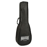 Mahalo MH2WTBK Hano Series Concert Ukulele Transparant Zwart Wide Neck