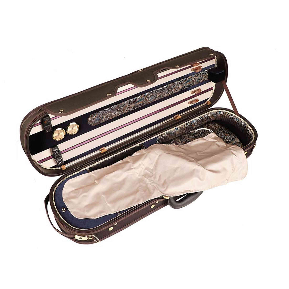 Leonardo VC-LUX-EL Lux Series vioolkoffer oblong 4/4 zwart