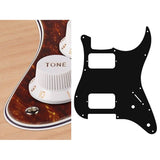 Boston ST-432-T pickguard, Stallion, HH, 2 pot holes, 3-5 switch, 4 ply, tortoise