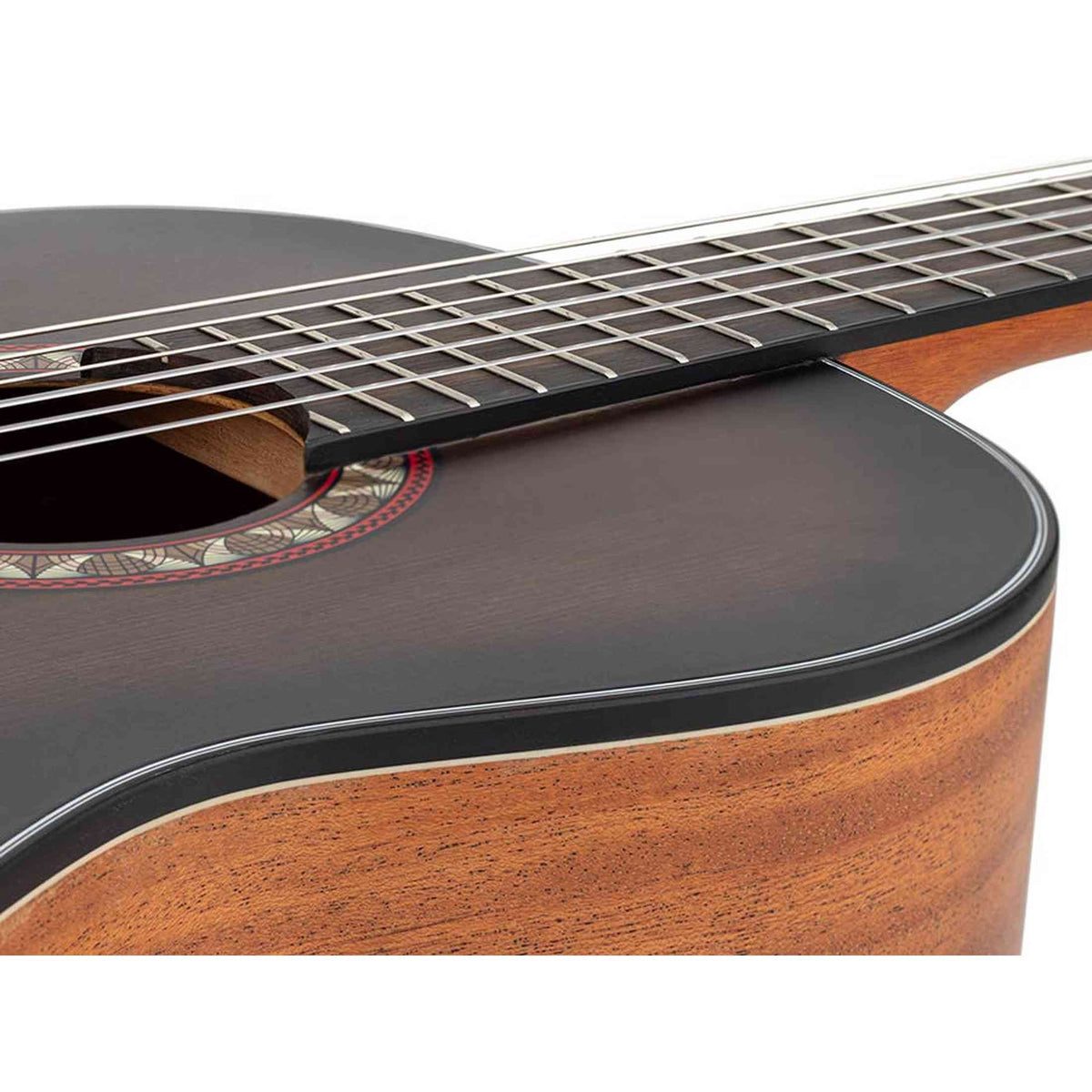 Valencia VC404HSB klassieke gitaar 4/4, sitka sparren top, mahonie zij- en achterblad, satin historic sunburst