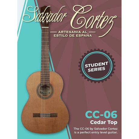 Salvador Cortez CC-06 Klassieke Gitaar – Student Series