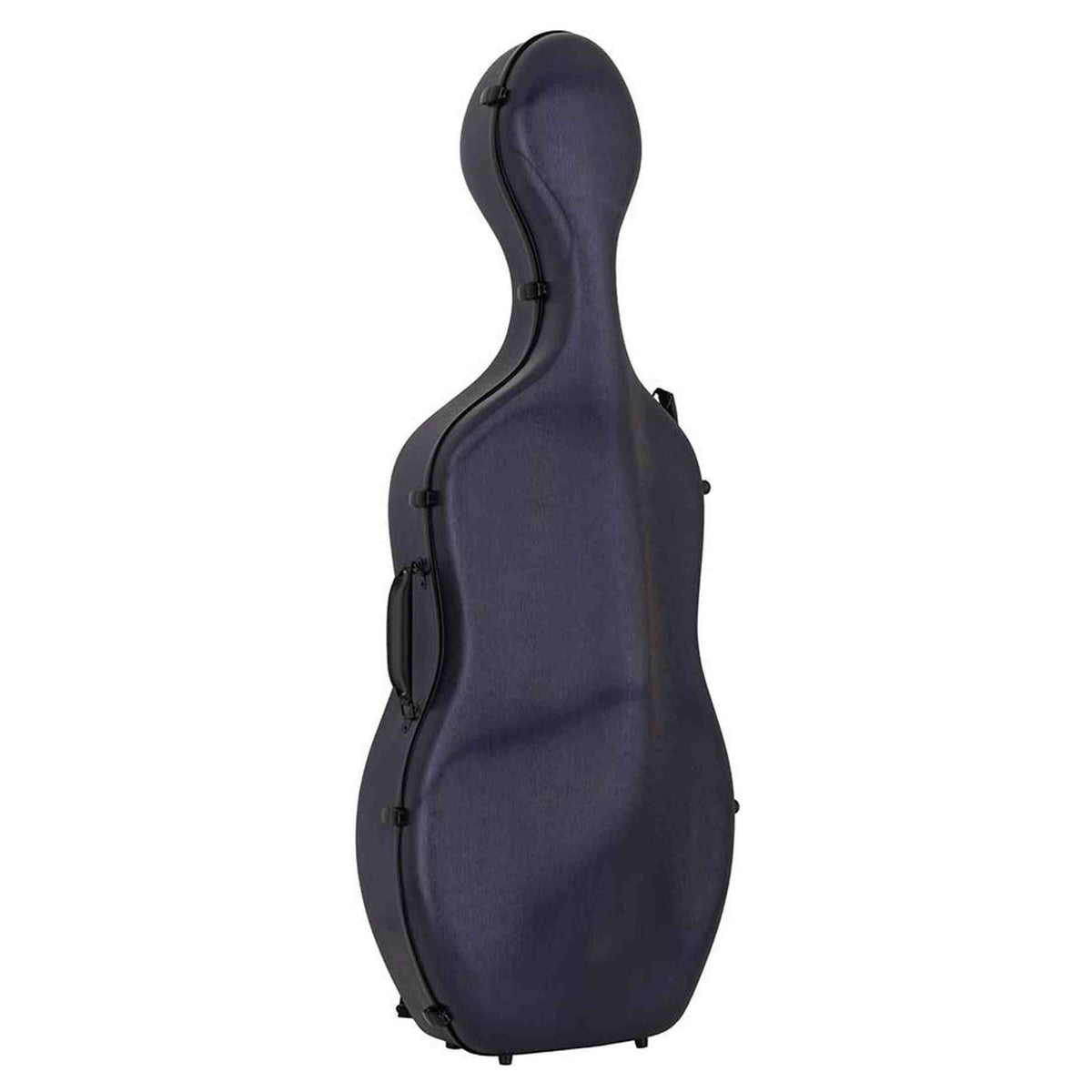 Leonardo CC-644-BU Student Series cellokoffer 4/4 PVC sandwich 4,5 kg geborsteld blauw