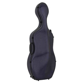 Leonardo CC-644-BU Student Series cellokoffer 4/4 PVC sandwich 4,5 kg geborsteld blauw