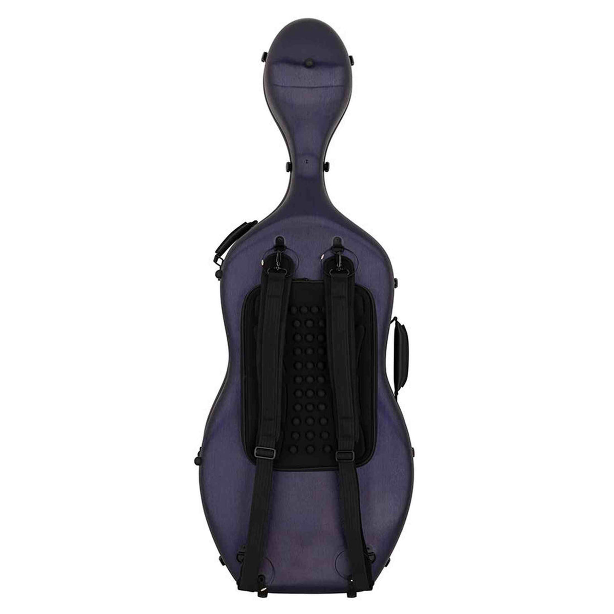 Leonardo CC-644-BU Student Series cellokoffer 4/4 PVC sandwich 4,5 kg geborsteld blauw