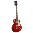 SX EF3D-TWR elektrische gitaar – LP Standard stijl, 2 humbuckers, mahonie/esdoorn, Transparent Wine Red