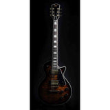 SX EH3D-DS elektrische gitaar – LP Custom stijl, 2 humbuckers, mahonie/esdoorn, Desert Sunburst