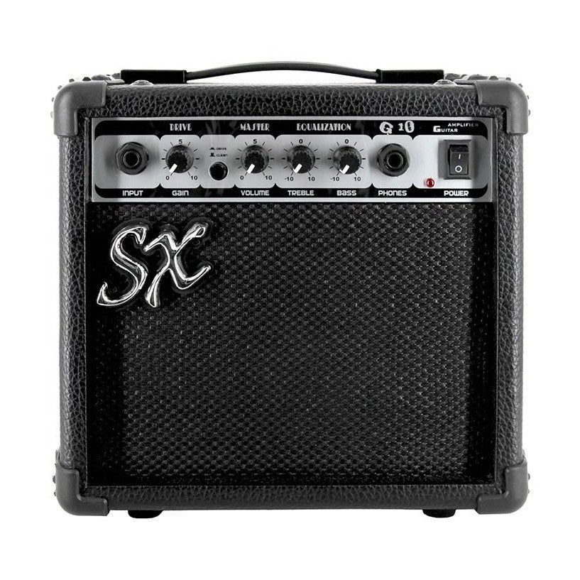 SX G10 Gitaarversterker – 10W, 5” Speaker & Schakelbare Overdrive