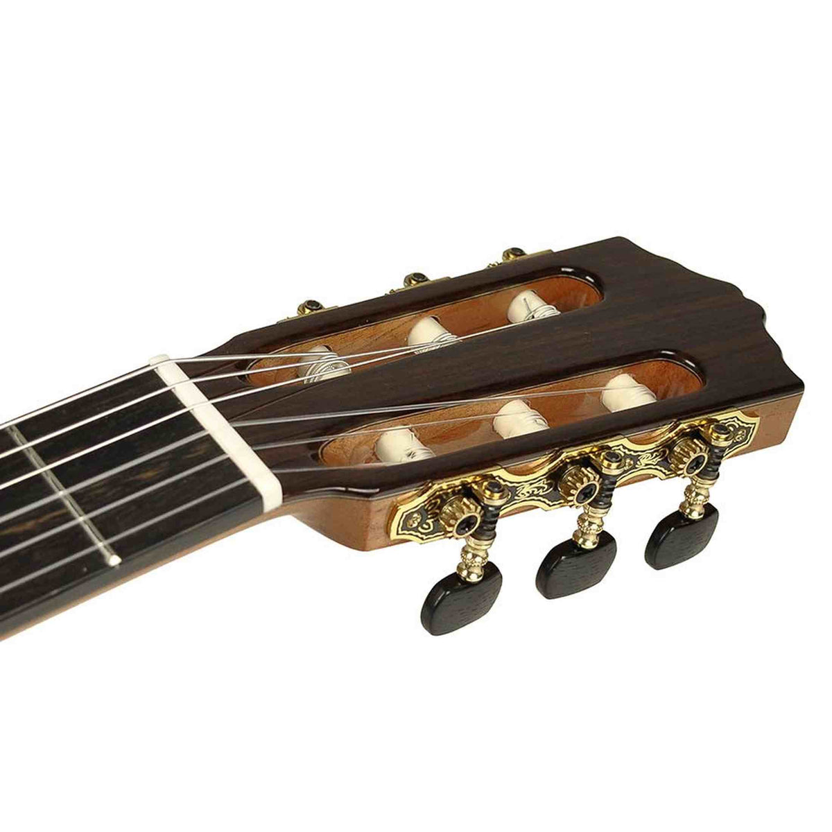 Salvador Cortez CS-130-E – Klassieke gitaar met massief spruce bovenblad, palissander body en Fishman Presys Blend