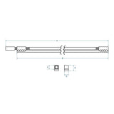 Boston TRDG-440-7 Double Action Truss Rod 440 mm 6x9 mm 4 mm Inbus