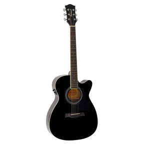 Richwood RA-12-CEBK Artist Series Akoestische Gitaar auditorium cutaway met actieve EQ zwart