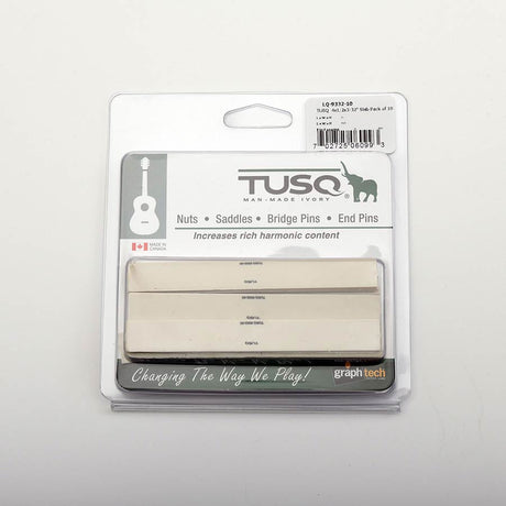 Graph Tech LQ-9332-10 TUSQ® Acoustic Saddle Blanks 10-pack 101,60 x 2,39 x 12,70 mm