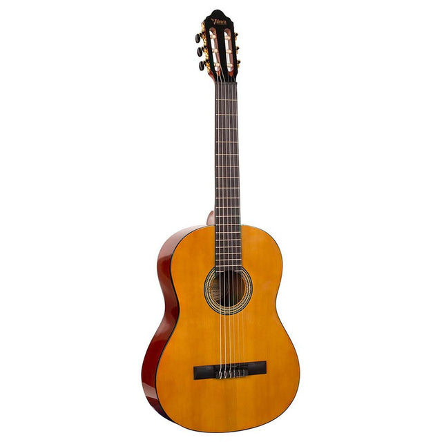 Valencia VC264 klassieke gitaar 4/4, sitka sparren top, mahonie zij- & achterblad, antieke hoogglans finish