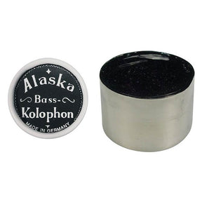 Geipel ROB-60-M Alaska rosin for double bass, medium, roundlarge, in aluminum case
