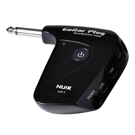 NUX GP-1 Gitaarplug hoofdtelefoonversterker met Aux-in en British Rock distortion