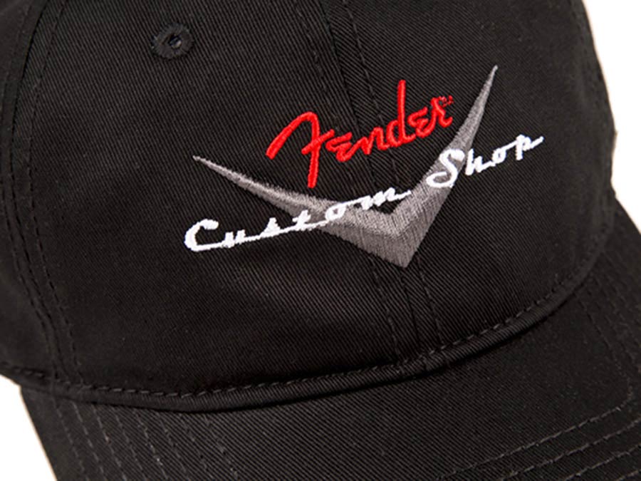 Fender 9106635306 Custom Shop Baseball Pet – Zwart, One Size