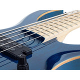 Sire M2+ 5/TBL Marcus Miller 5-Snarige Basgitaar Transparent Blue