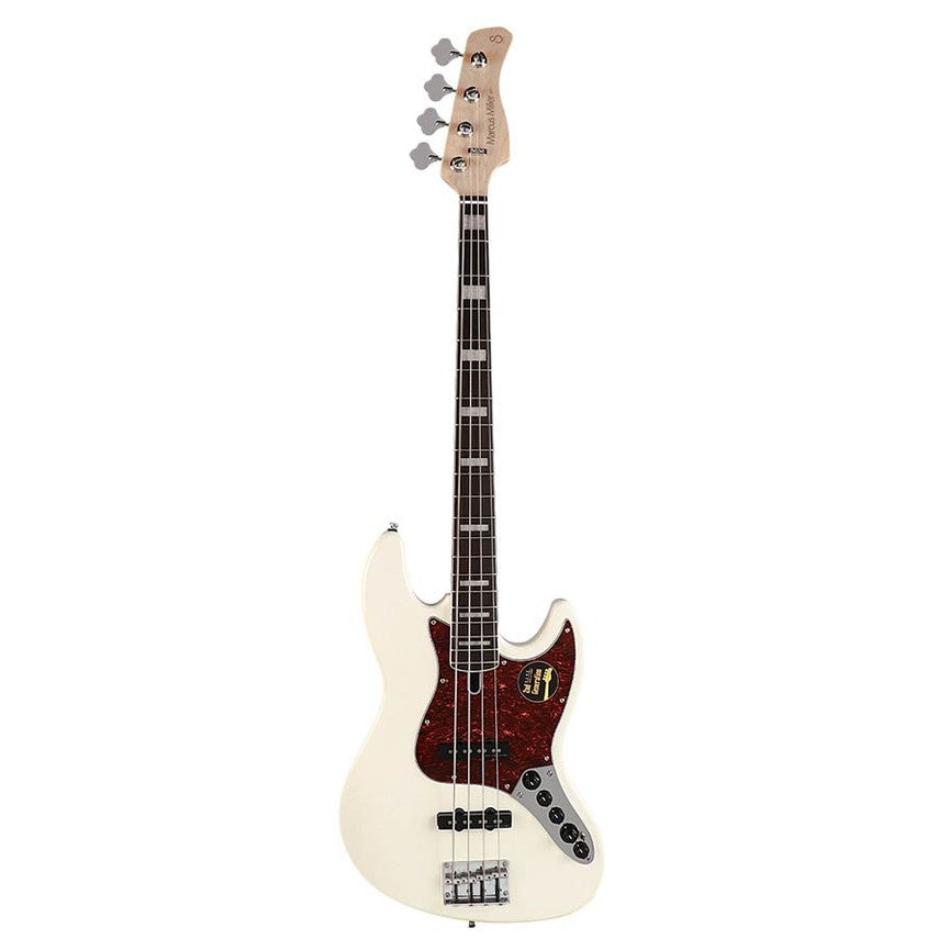 Sire V7+ A4/AWH Marcus Miller 4-snarige actieve basgitaar Antique White