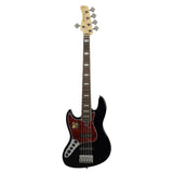 Sire V7+ A5L/BK Marcus Miller 2nd Gen linkshandige 5-snarige Black basgitaar