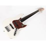 Sire V7+ A5F/AWH Marcus Miller 2nd Gen fretless 5-snarige basgitaar Antique White