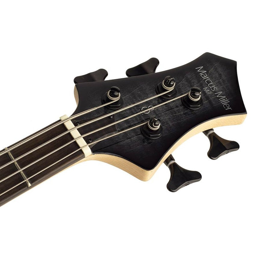 Sire M7+ S4/TBK Marcus Miller 4-Snarige Basgitaar Transparent Black