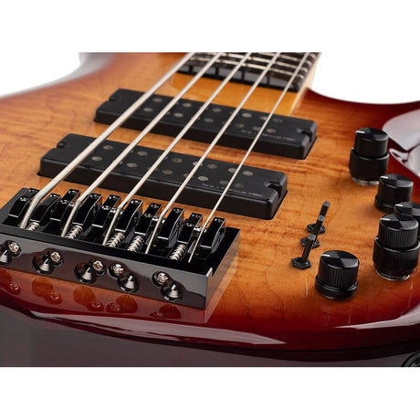 Sire M7+ A5/BRS Marcus Miller 5-Snarige Basgitaar Brown Burst