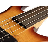 Titel: Sire M7+ A4F/BRS Marcus Miller fretless Basgitaar Brown Burst