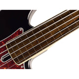 Sire P7+ A5F/BK Marcus Miller 5-snarige fretless basgitaar Black