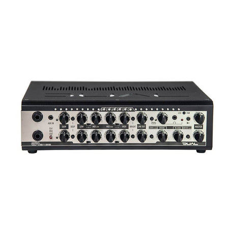 GR Bass DUAL800 Basversterker Top – 800W, 2 Kanalen, Overdrive & Dubbele DI