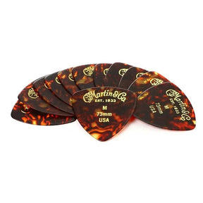 Martin SPA 18A0053 pick pack 346 vorm .73mm faux schildpad Medium 12 stuks