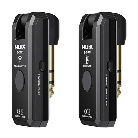 NUX B-5RC professioneel 2.4ghz draadloos gitaarsysteem incl. koffer