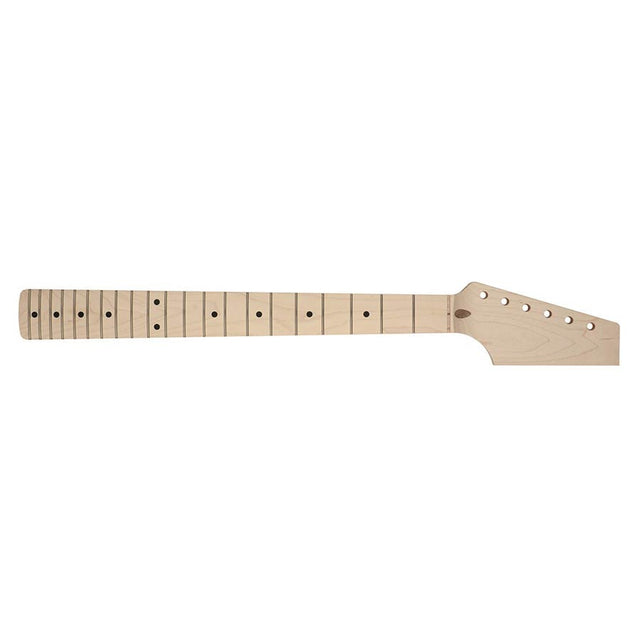 Boston JSN21M-V vintage neck, made in Japan, ST style, all maple, half paddle, 7,25" radius, 6105 fretwire