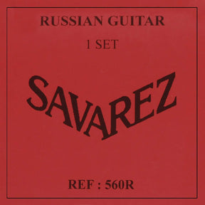 Savarez 560-R snaren set classic 7-snaar, Russian guitar, normal tension