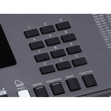 Medeli MK200 Keyboard – 61 Aanslaggevoelige Toetsen met 585 Klanken en USB-MIDI