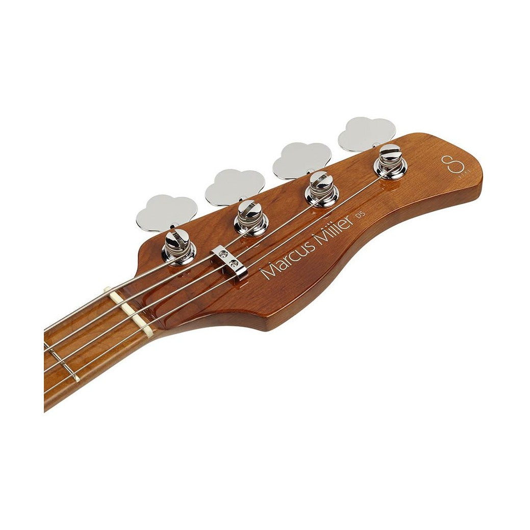 Sire D5 A4/BB Marcus Miller basgitaar 4 snarig passief elzen butterscotch blonde