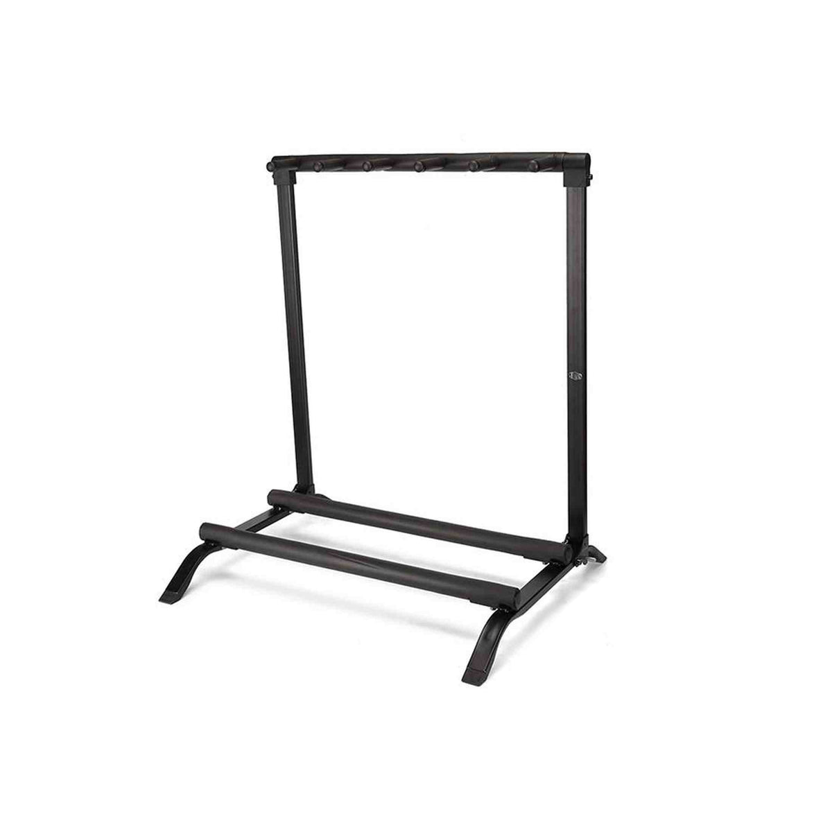 Platinum GSF100/5 Universeel Gitaarrek voor 5 Gitaren, Metalen Gitaarstandaard, Zwart