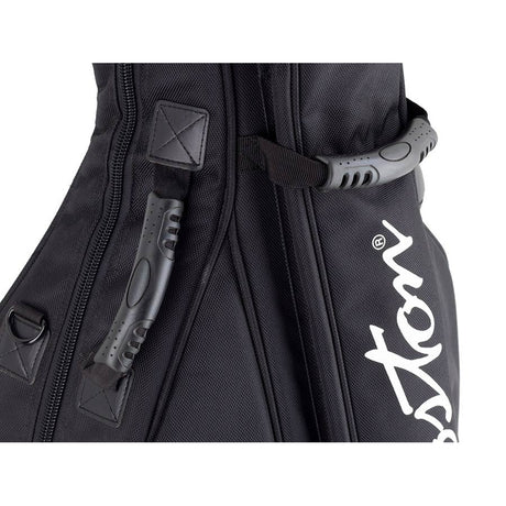 Boston CT-1044 deluxe cello bag 4/4, black 1680D nylon, 25mm polyethylene foam padding with luxe velour interior