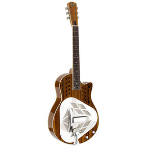 Royall KOA12US Tricone Resonator 12-Fret – Hawaïaans Koa, Cutaway, Undersaddle Pickup, Hardcase