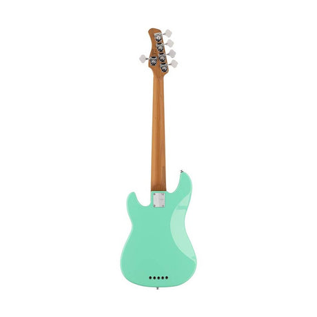 Sire P5 A5F/MLG Marcus Miller fretless basgitaar 5-snarig passief elzen mild green