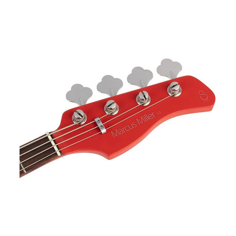 Sire V3P 4/RS Marcus Miller Basgitaar Red Satin