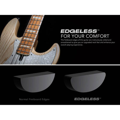 Sire V8 S5/NT Marcus Miller swamp ash 5-snarige actieve basgitaar Natural