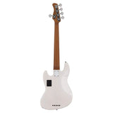 Sire V8 S5/WB Marcus Miller swamp ash 5-snarige actieve basgitaar White Blonde