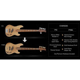 Sire P10 DX5/TS Marcus Miller 5-snarige actieve basgitaar Tobacco Sunburst