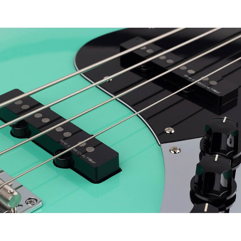 Sire V5R A4/MLG Marcus Miller Passieve 4-snarige Basgitaar Mild Green