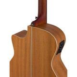 Bromo BAT2CE Tahoma Series auditorium naturel semi akoestische western gitaar