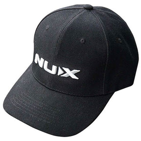 NUX CAP Unisize Baseball Pet – Zwart met Geborduurd Logo