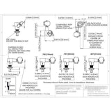 Hipshot HS6K2EN0G Gitaar tuner upgrade kit, 3 + 3 classic, closed goud