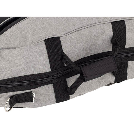 Boston CT-112-GR cello bag 1/2 light grey, 19 mm. padded, 2 straps, various pockets