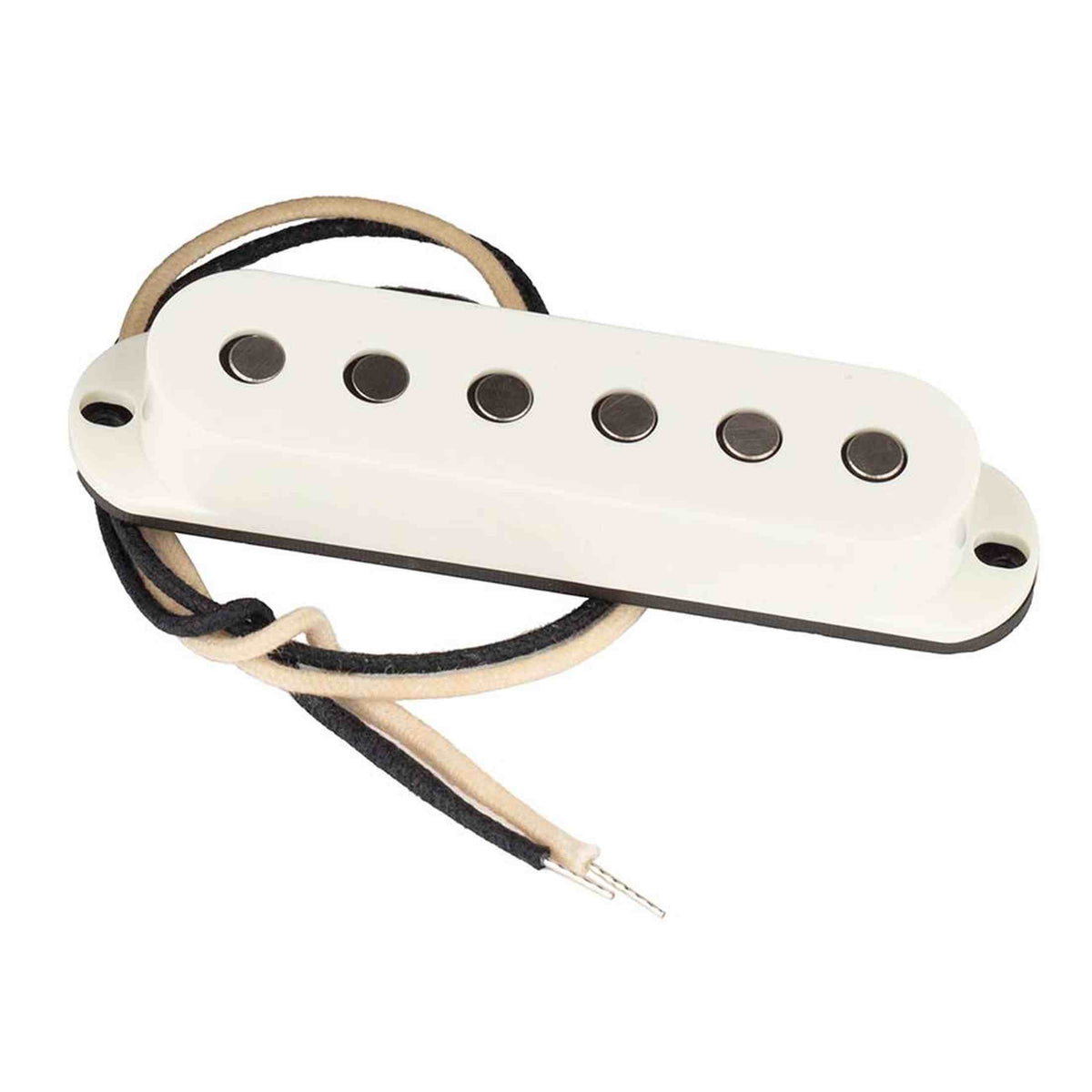 Lollar 10-203-112-14 Single Coil Pickup - "Vintage Blonde midden", flat poles, parchment
